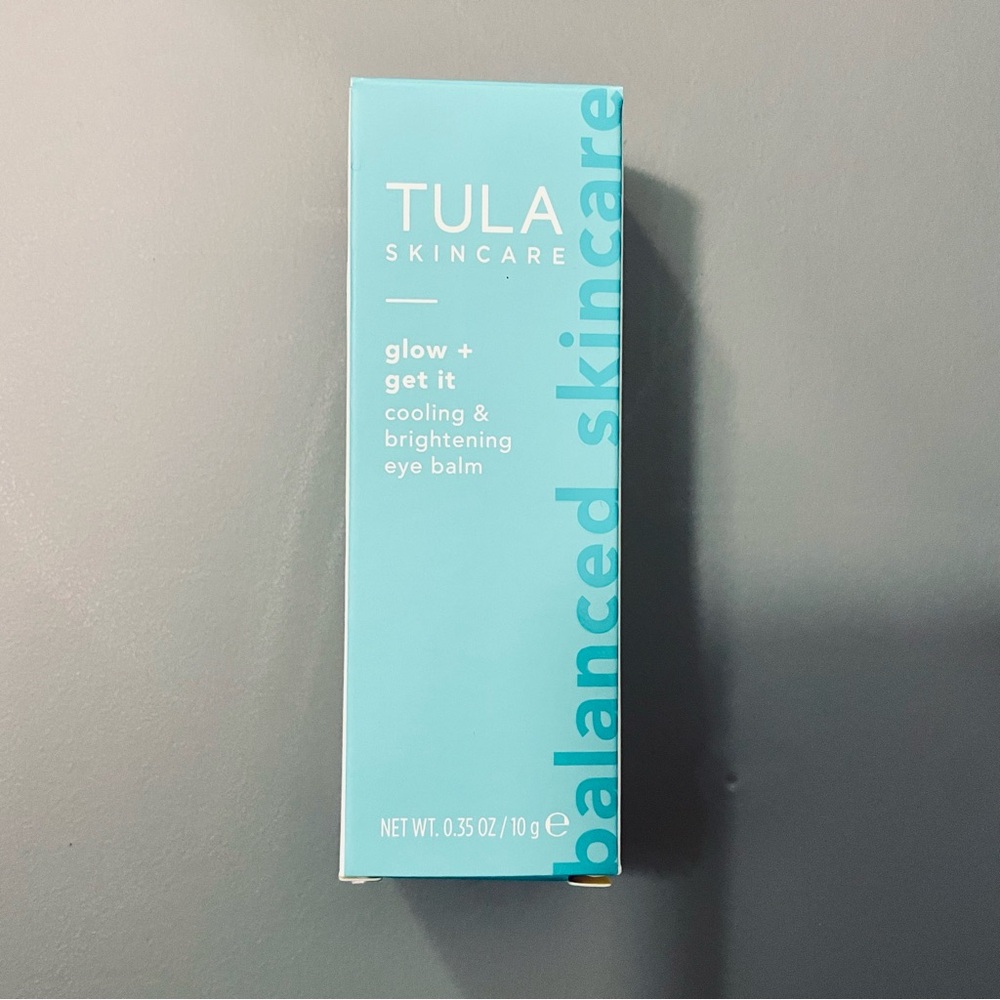 NEW Tula Eye Balm Glow and Get It